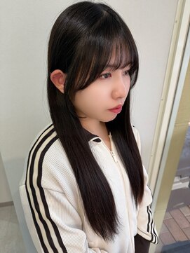 ルネシミズ(Rune shimizu) リンゴ幹細胞トリートメント×顔周りカット