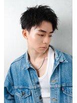 アリエッタ ギンザツー(ARIETTA GINZA2) アップバング×ツイストピンパーマ