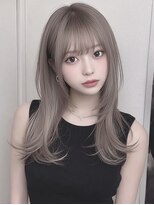 レア 新越谷(LEA) 柔らかくびれレイヤー × ピンクベージュ