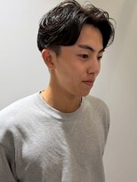 キャパ セントラル 天神 大名店(CAPA central) ニュアンスパーマ ビジネスヘア メンズパーマ 刈り上げ