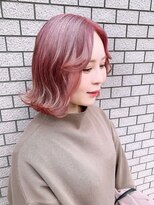 シエ バイ ケンジ 湘南台(sie by KENJE) ダークパープル/ナチュラルショート/夏のヘアアレンジ/湘南台