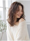 ルーズウェーブ/立体パーマ/ミディアムパーマ