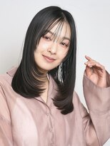ルクスドレ 新宿(Luxe doree') ◆隠れ家サロンで大人レイヤーカット/シースルーバング/新宿