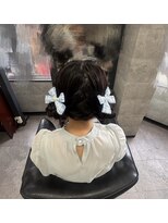 ビゼ 梅田(BIZE)&nbsp;ツインお団子ヘア