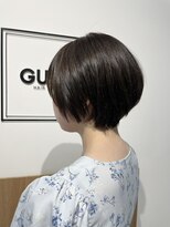 ギルド 東久留米店(GUILD)&nbsp;大人ショートボブで横顔美人に