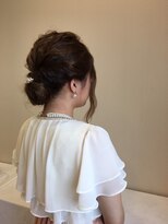 ウィズ(WITH)&nbsp;結婚式　ゆるふわダウンアップ