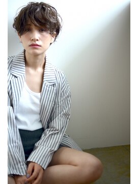 ミラバイグリーン(Mira by green) pure short×perm　【ハニーヘア】 02