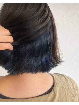 ヘア ラッシュ(HAIR LUSH) ボブのインナーカラー