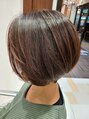 アース いわき店(HAIR&MAKE EARTH)&nbsp;前下がりボブ