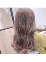 アニータバイガネイシャ(Aujua anita by ganesha) #透明感#ラテブラウン#髪質改善#長浜#ブリーチ#ダブルカラー