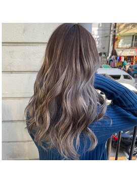 ヘアー クリエイション アミー あびこ店(Hair Creation ami) 外国人風プラチナベージュ