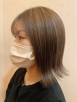 ノイ(neu)&nbsp;外ハネボブ【静岡/髪質改善/デザインカラー】