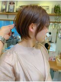 石田勇士郎ショコラベージュボブルフベビーバング魅力倍増カール