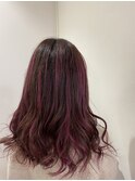 ピンクハイライト