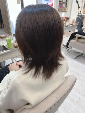ヘアメイクゼロ 坂戸駅前店(hairmake zero) 選べるカラー+Aujua2ステップトリートメント（ホームケア付き）
