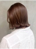 シフォンブラウン_チェリーブラウンフェミニンロング_ba407121