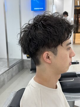 ロンド ローガン 名駅(Lond LOGAN) アイロン風ツイスパ　短髪　ショート