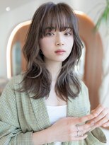 エースハバナ 渋谷(1 HAVANA)&nbsp;20代30代大人かわいい/グレージュカラー/レイヤーカット/小顔