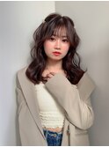 チョコレートカラー/簡単ヘアアレンジ/韓国ヘア/天神