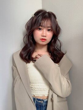 ボタン テンジン(VOTAN tenjin) チョコレートカラー/簡単ヘアアレンジ/韓国ヘア/天神