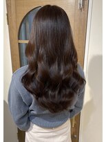 クレビアテン(CreBiA ten_)&nbsp;マロンブラウン×韓国風巻き髪