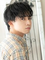 トニーアンドガイ メン 与野駅前店(TONI&GUY MEN)&nbsp;不揃いな毛束が生み出す万能シャギーマッシュヘアe与野