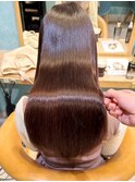 美髪☆イノアカラー×髪質改善☆縮毛矯正×エアリーロング