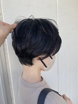 ヘアサロン ナノ(hair salon nano)&nbsp;黒髪×無造作大人ショート