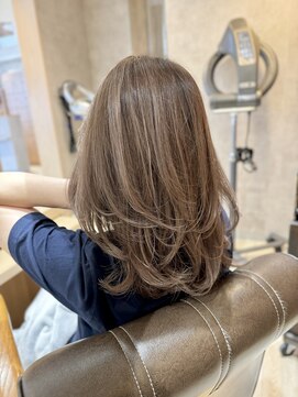 ジールサロン 阿見店(ZEAL SALON) ミディアムレイヤーカット