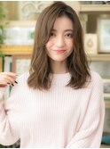 アシンメトリー外国人風小顔なみなみウェーブh3川口20代30代40代