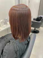 アテ(ate) 20代30代40代暖色系カラー大人ミディ透明感ストレート