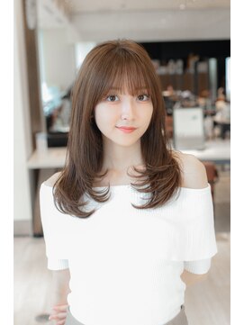 アフロート ギンザ(AFLOAT GINZA) 20代30代40代 レイヤーカット× ナチュラルワンカール