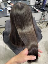 キング 高槻(K!ng) 縮毛矯正髪質改善ハイライトレイヤーカット高槻美容室エクステ