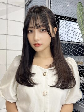 ロンドローズ 名古屋(Lond damaskRose) 顔周り ダブルカラー 名駅 ブリーチ 髪質改善 ボブ 韓国855