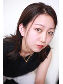 【クールな女性】外ハネ×かきあげスタイル♪