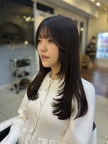 フレア(FLAiR) 10代20代顔周りレイヤーカット内巻きワンカール
