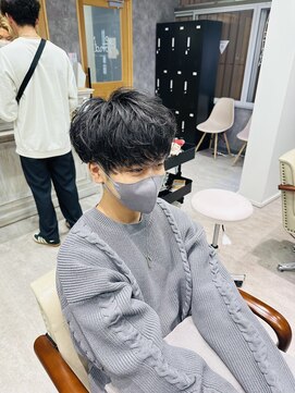 フォンド 津田沼(fond.) ニュアンスパーマ/韓国マッシュ/スパイキーショート/津田沼/韓国