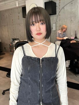 シティ(sity.) 天神 ブリーチなしカラー ブラウンカラー パーマ