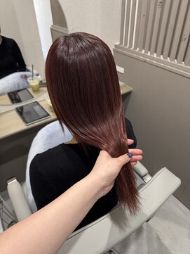 ビーリアン(B-LIEN) red hair color