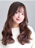 ウェーブヘア×髪質改善トリートメント