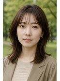 レイヤーカット／30代／40代