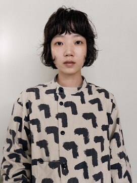 ウィット(wit) ショートボブ×ニュアンスパーマ