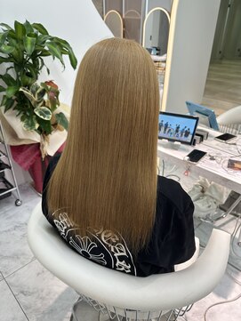 ロンドルピナス 小倉(Lond Lupinus) 縮毛矯正・ストレート/くびれヘア/ハイライトカラー