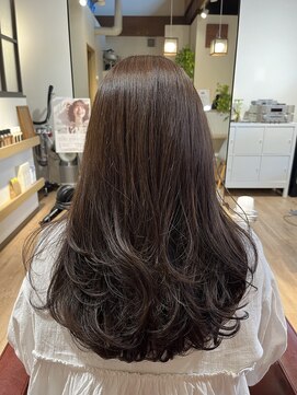 ヘアースタジオ ライト(HAIR STUDIO LIGHT) ワンカールロングレイヤー/八幡西/折尾/本城/美容室/髪質改善