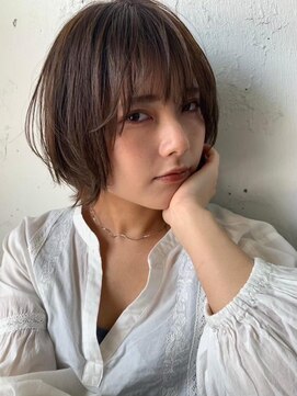 ロミー 本厚木(ROMMY.) 20代30代40代50代☆くびれボブ☆前髪ありブラウン本厚木