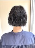 リップラインパーマボブバック