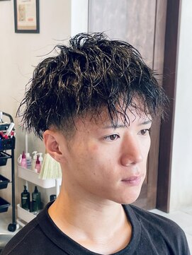 グレイスフルバーバーロンドン 大宮店(Graceful Barber London) 【20代 男性】ロンドンツーブロツイスパ（大宮/バーバー）