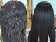 アオヘアー(ao hair)の写真/酸性ストレートで驚くほど自然な艶☆ダメージを抑えた特別なストレートで、根本から髪質改善を叶えます♪