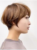 ◎束感ひし形マッシュショート