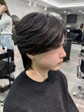 ジーニー 千葉(GENiE) センターパートウルフ/メンズウルフ/韓国ウルフ/大堰龍吾